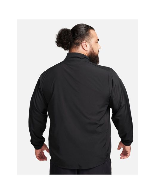 Nike Black Versality Dri-fit Form Jacket for men
