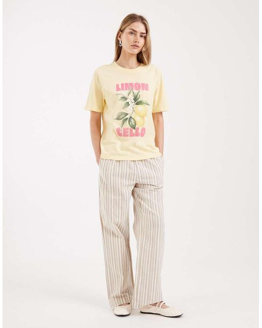 ONLY Natural Boxy T-shirt