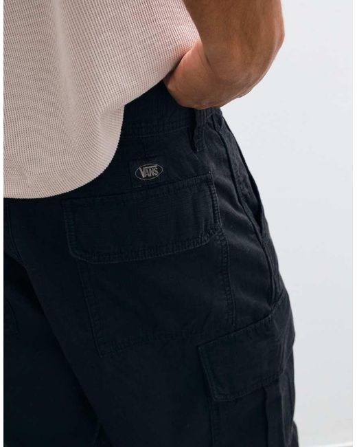 Vans Blue Para Baggy Cargo Pants for men