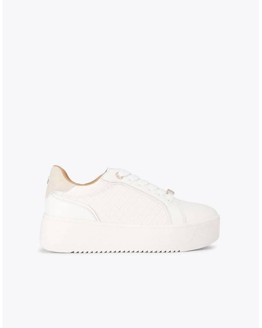 KG by Kurt Geiger Natural Lighter Weave Trainers