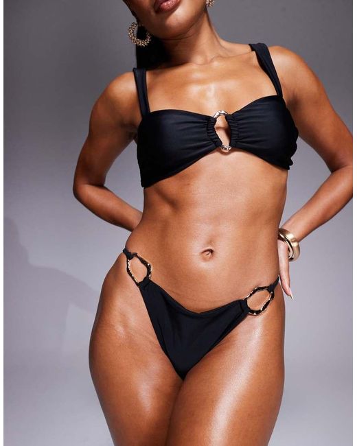 SIMMI Black Lola Bikini Bottoms