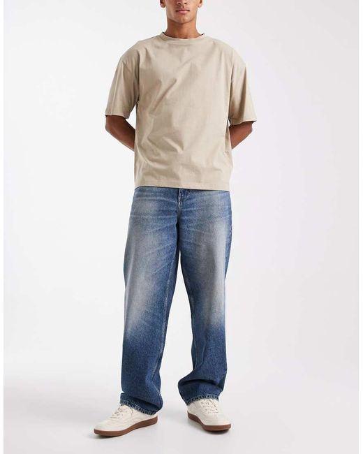 ASOS Black Essentials 3 Pack Oversized T-Shirts for men