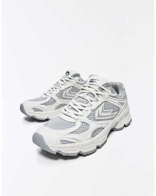 Bershka White Multi-Piece Trainers