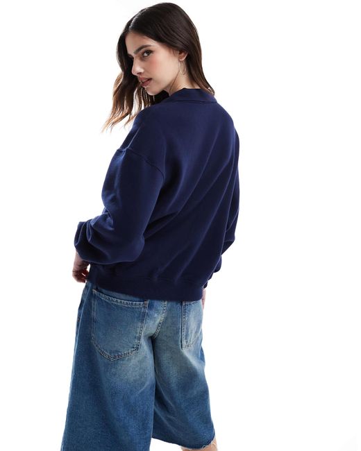 Ralph Lauren Women's Collared Denim Shirt Blue Size Small