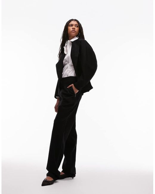Vaqueros Negros De Pernera Slim Con Detalles Metálicos De ASOS de color Black