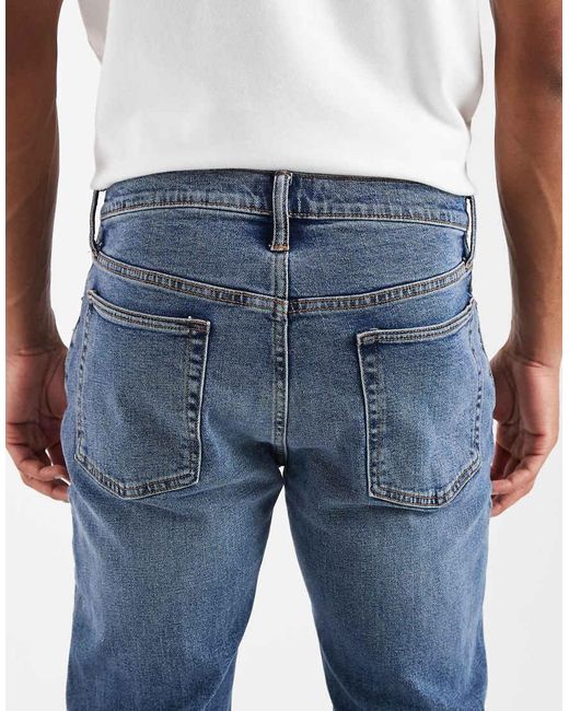 Gap Blue Slim Tapered Fit Jeans