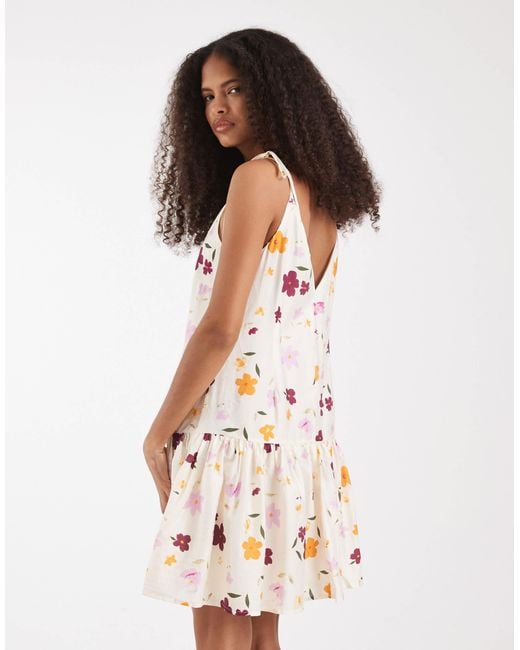 ONLY Pink Pleated Mini Dress
