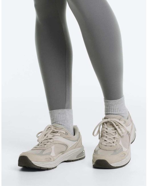 Oysho White 5 Pairs Of Classic Socks With Cotton
