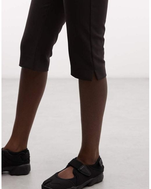 ASOS Multicolor Low Rise Tailored Capri Trousers