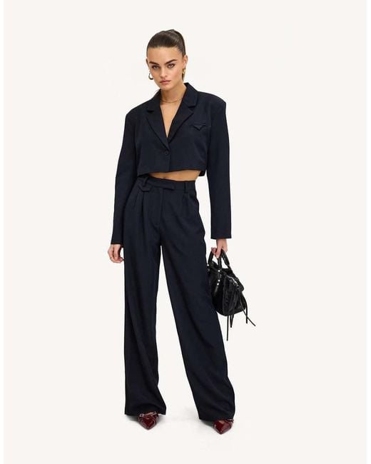 Loavies Blue Only You Tonight Wide Trousers