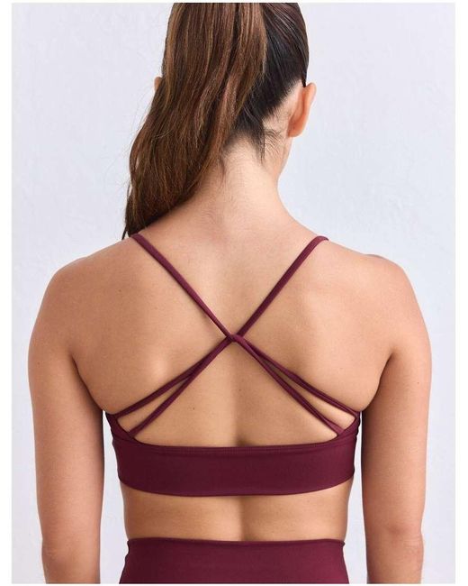 Aim'n Purple Merlot Sense Strap Bra
