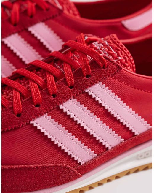 Adidas Originals Red Sl 72 Og Trainers