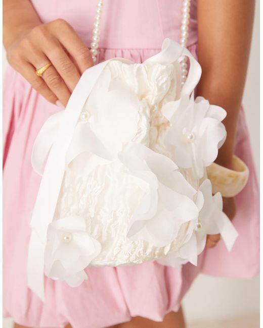 【Sister Jane】花×パール Petunia Bloom バッグ Sister Jane Dream Petunia Bloom Bag in Pink | Lyst