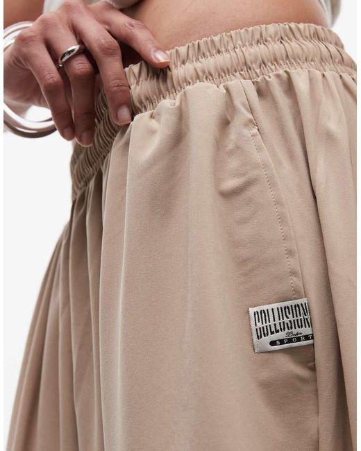Collusion Natural Xl baggy Nylon Sports Sweatpants