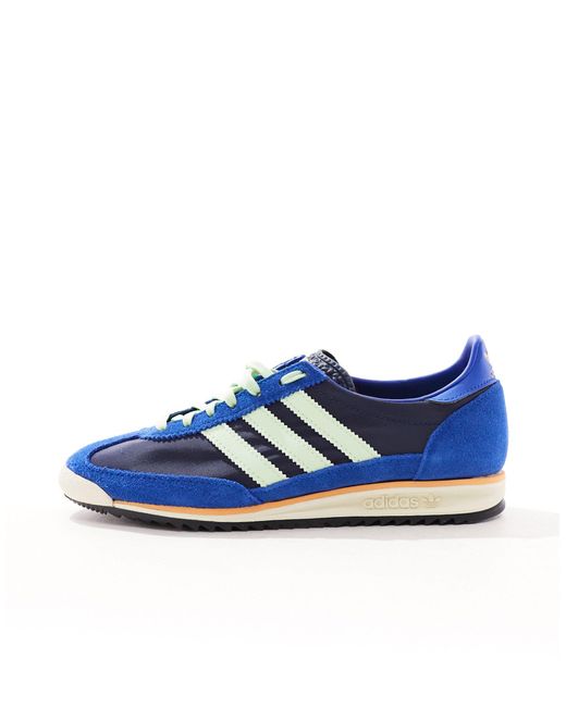 Sl 72 og - sneakers blu e verdi di Adidas Originals in Blue