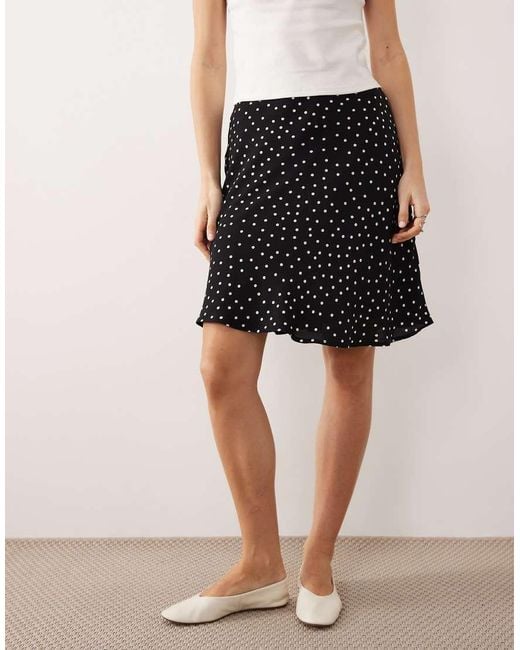 ASOS Natural 90's Length Skirt