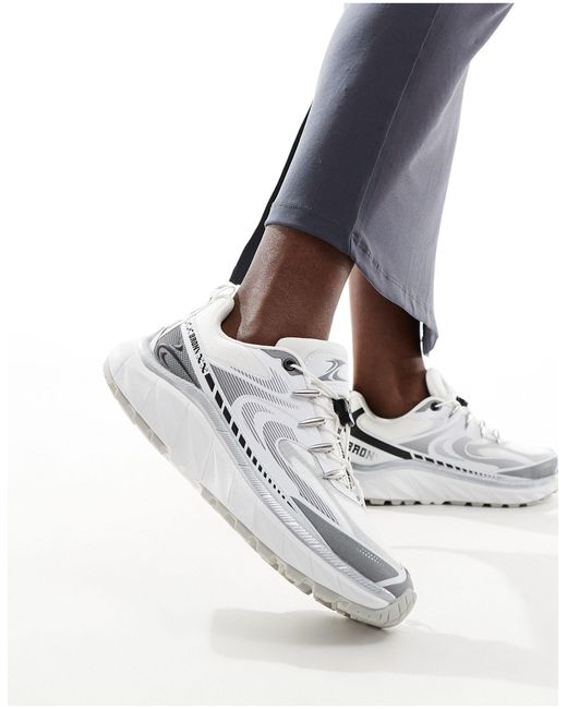Bronx White Trackerr Sneakers