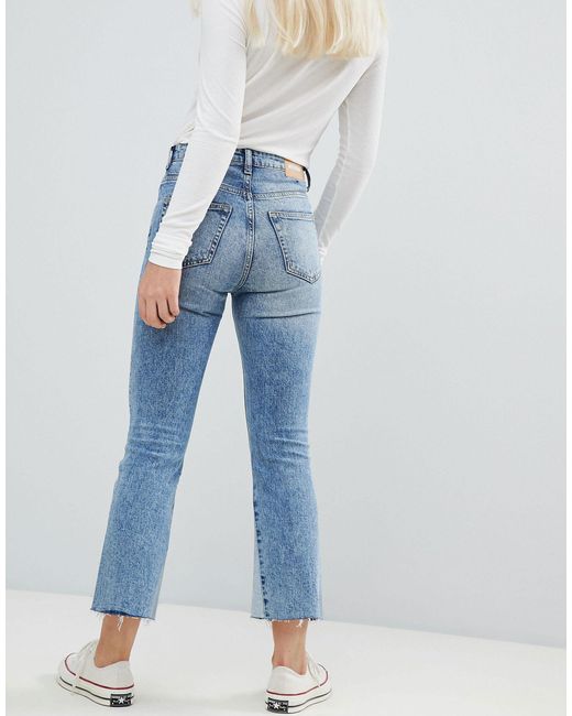 weekday cropped jeans