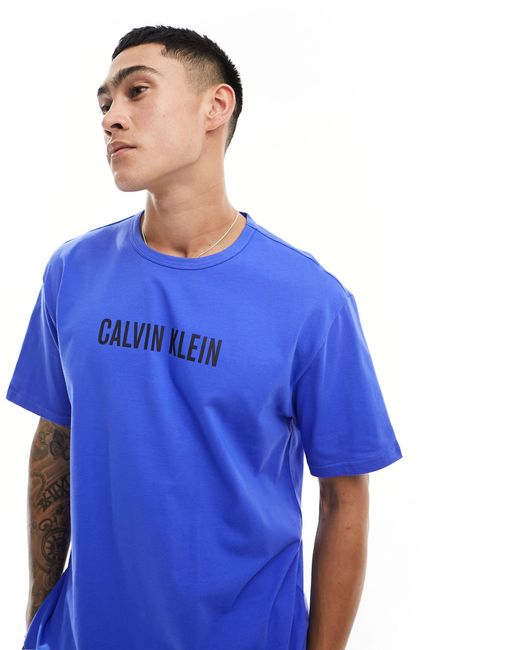 Calvin Klein Blue Intense Power Lounge T-shirt for men