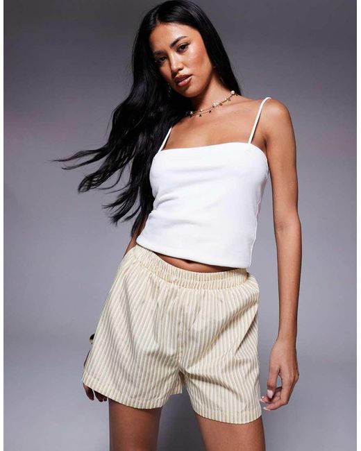 Missy Empire Gray Elastic Waist Shorts