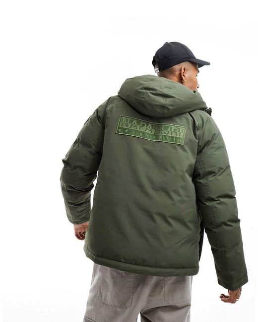 Napapijri Green Epoch Waterproof Insulated Hooded Jacket for men