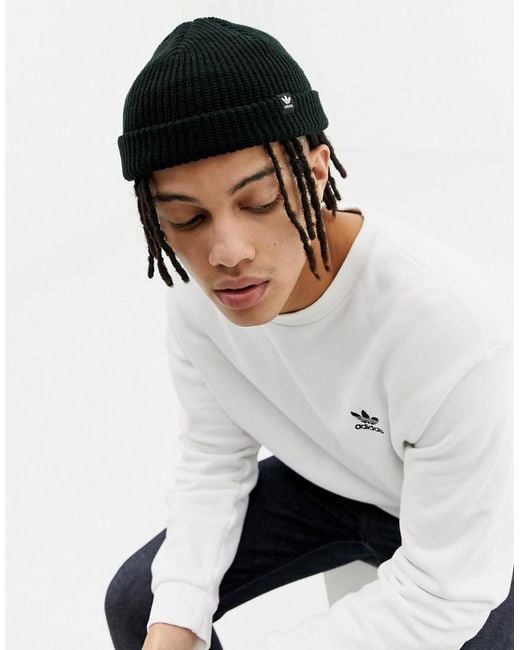 Bonnet court Adidas Originals pour homme en coloris Black