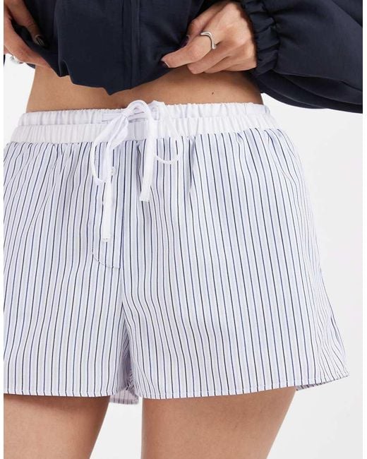 ASOS Blue Pull-on Shorts