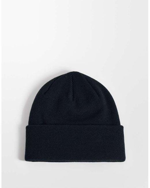 No Problemo Black Mini Logo Beanie