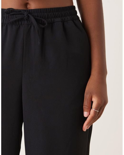 JJXX Black Wide Leg Trousers