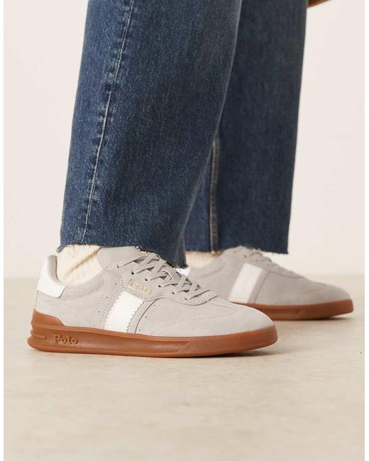 Polo Ralph Lauren Blue Heritage Area Trainer