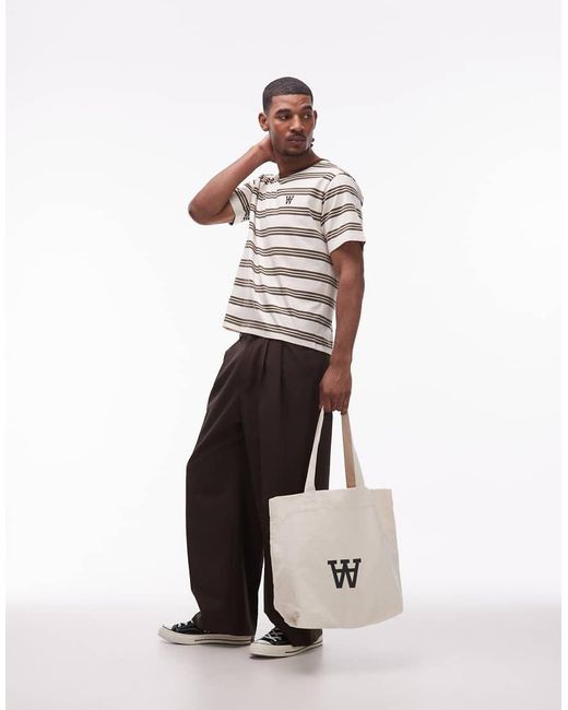 DOUBLE A by WOOD WOOD Multicolor Easton T-shirt for men