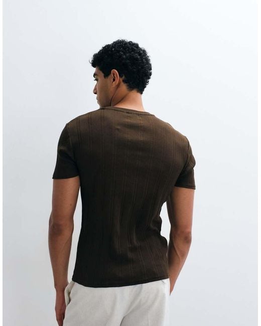 ASOS White Slim T-shirt for men