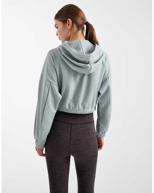 Adidas Originals Blue Yoga Cover-Up