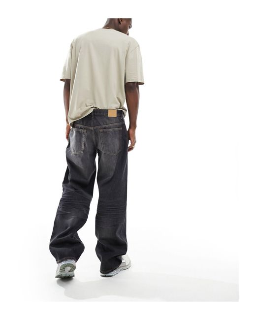 Sphere - jean décontracté - délavé Weekday pour homme en coloris White
