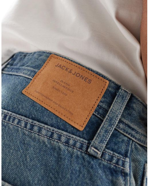 Jack & Jones – alex – weit geschnittene jeans in Blue für Herren