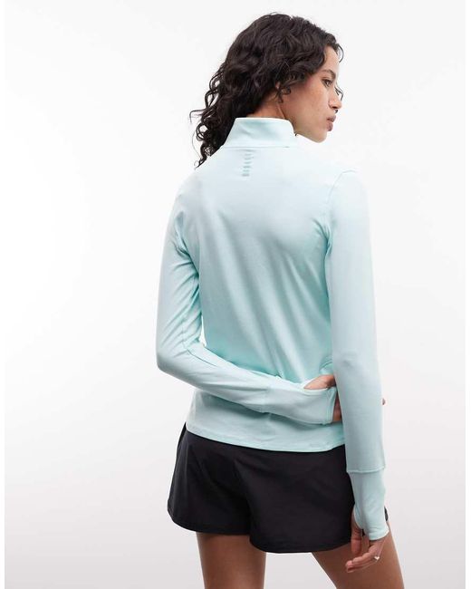 Under Armour Blue Launch Pro Half-Zip Top
