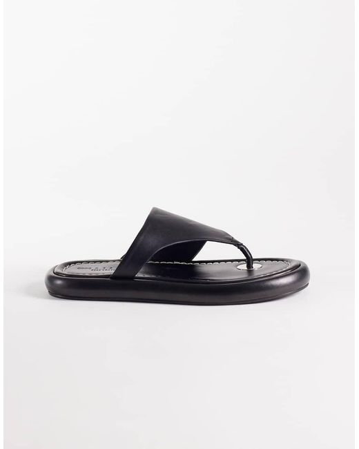 ASOS Blue Fate Premium Chunky Toe Thong
