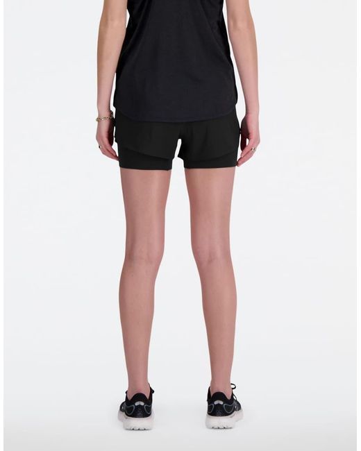 New Balance Blue Sports Essential 3 Inch Shorts