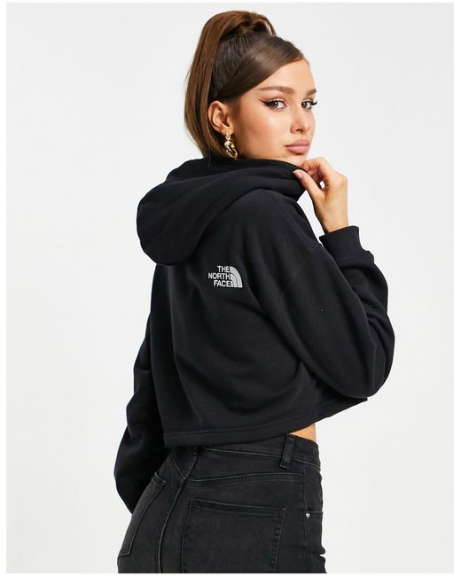 north face hoodie womens black
