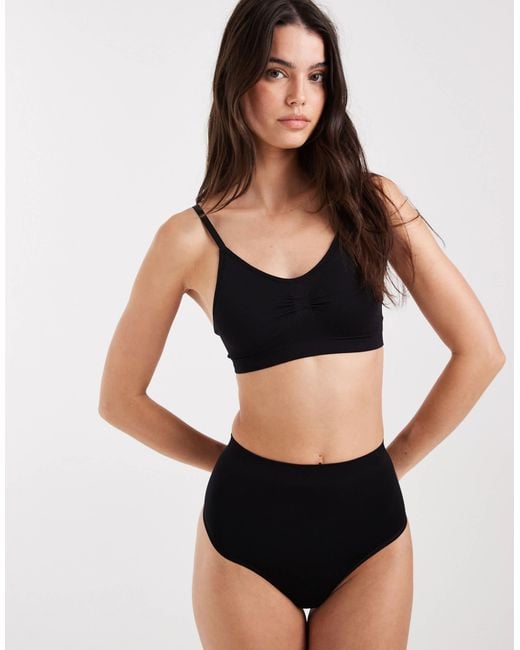 Perfect Secrets Black Medium Shaper Thong