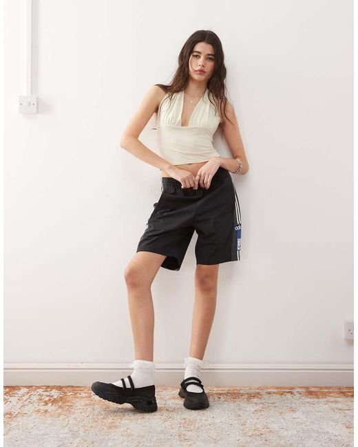 Collusion Natural Cupro Longline Slinky Halter Top
