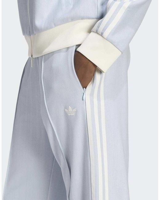 Adidas Originals White Trackpant Og Tweed