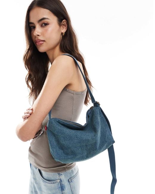 Levi's Blue Ali Small Denim Shoulder Bag