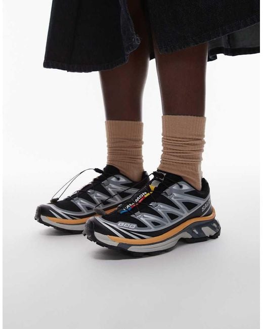 Salomon Black Xt-6 Trainers