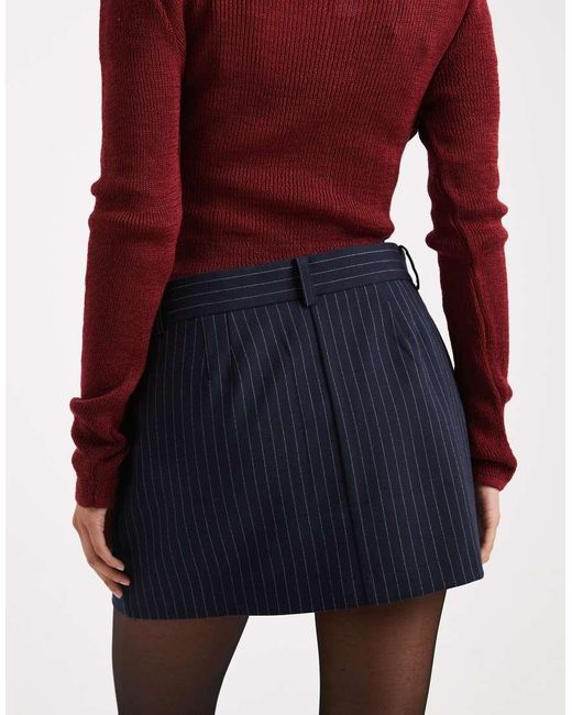 ASOS Red Micro Mini Skirt