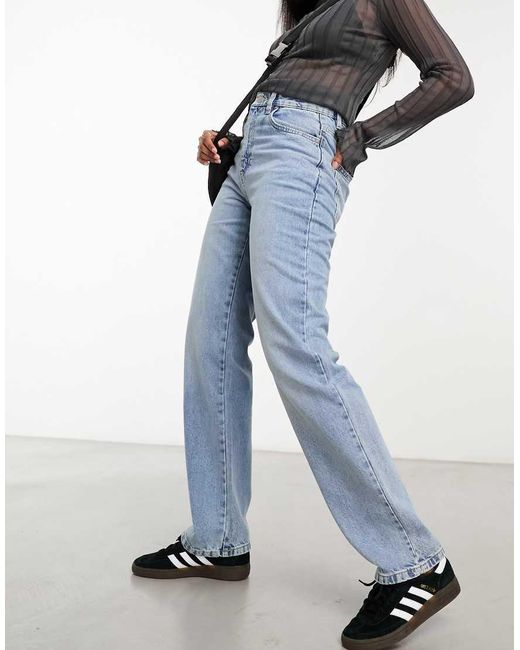 Cotton On Blue Straight Leg Jeans