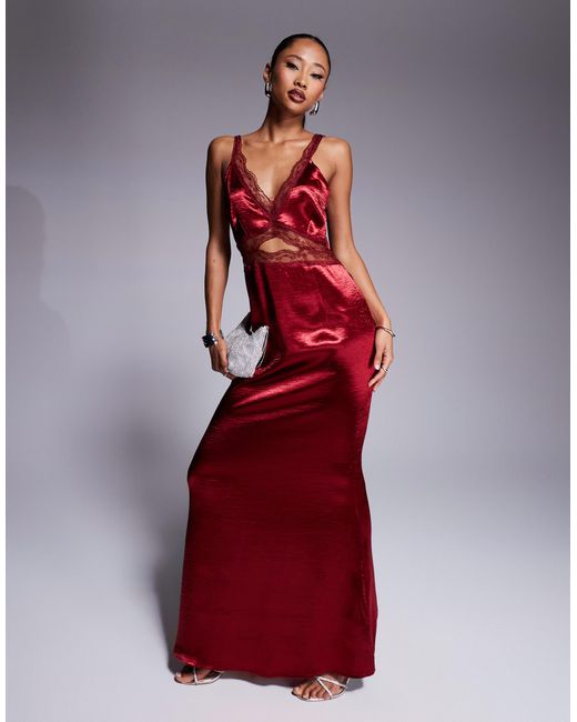 Never Fully Dressed Red – mimi – midaxi-trägerkleid