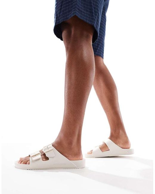 Jack & Jones White Strap Sandal for men