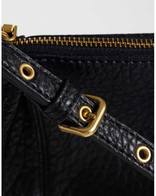 Borsa A Tracolla Con Borchie Nera di Mango in Black