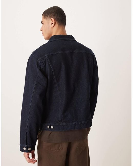 ASOS Blue Trucker Jacket for men
